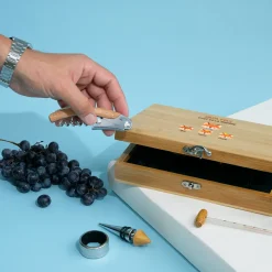 Coffret sommelier personnalisé - 5 accessoires - Papa Renard