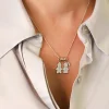 Collier personnalisé avec pendentifs enfants - Argent