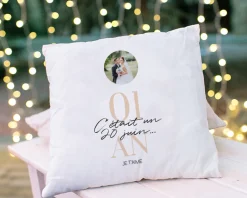 Coussin personnalisé - Anniversaire de mariage