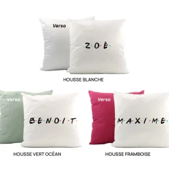Coussin personnalisé - Bande de potes