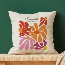 Coussin personnalisé - Botanique