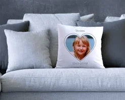 Coussin personnalisé - Coeur Photo