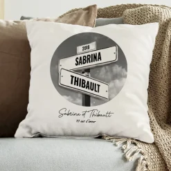 Coussin personnalisé - Destination NYC
