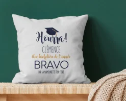 Coussin personnalisé - Diplômé(e)