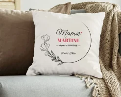 Coussin personnalisé - Mamie Depuis