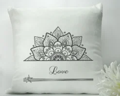 Coussin personnalisé - Mandala Swarovski®