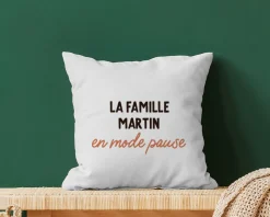 Coussin personnalisé - Message