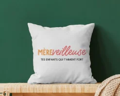 Coussin personnalisé - Mère-veilleuse