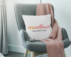 Coussin personnalisé - Mère-veilleuse