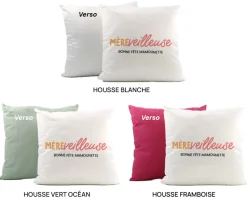 Coussin personnalisé - Mère-veilleuse