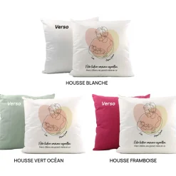 Coussin personnalisé - Première Fête des Grands-mères