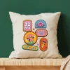 Coussin personnalisé - Stickers Rétro