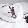 Coussin personnalisé coeur - Photo