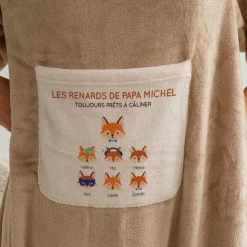 Couverture à manches personnalisée - Papa Renard et sa meute