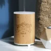Diffuseur d'huile essentielle gravé - Maman Fleurie
