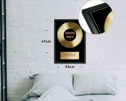 Disque d'or personnalisé - Prénom