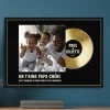 Disque d'or personnalisé - Photo