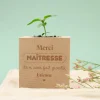 Ecocube personnalisé - L'Ecole est Finie