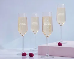 Flûtes à champagne personnalisées - Famille