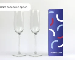 Flûtes à champagne personnalisées - Famille