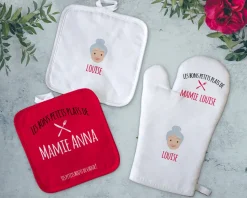 Gant et Maniques Personnalisables - Collection Family Circus