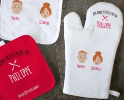 Gant et Maniques Personnalisables - Collection Family Circus