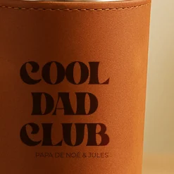 Gourde en cuir personnalisée - Cool Dads Club