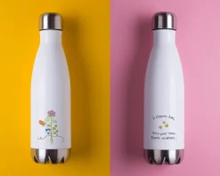 Gourde isotherme en inox personnalisable - Collection Remerciement