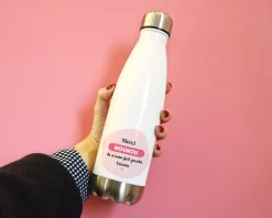 Gourde isotherme en inox personnalisable - Nounou