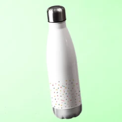 Gourde isotherme en inox personnalisable - Message Secret