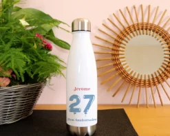 Gourde isotherme en inox personnalisable - Collection ballons d'anniversaire