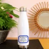 Gourde isotherme en inox personnalisable - Merci Maîtresse, Maître et ATSEM