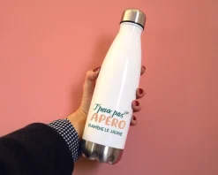 Gourde personnalisable - J'peux pas j'ai apéro