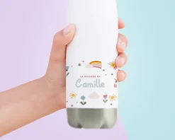 Gourde personnalisée pour enfant - Licorne
