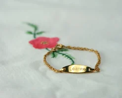 Gourmette Bébé Plaqué or 14 carats - modèle Altesse
