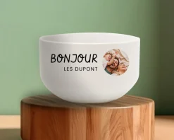 Grand bol personnalisé - Photo