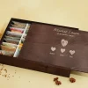 Grand coffret 36 épices personnalisé - Papi et ses petits coeurs