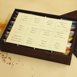 Grand coffret 36 épices personnalisé - Mamie et ses petits coeurs