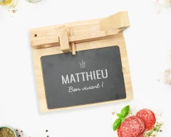 Guillotine à saucisson personnalisée - Prénom