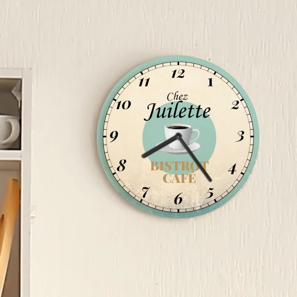 Horloge Bistrot