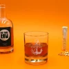 Kit de fabrication de rhum avec un verre personnalisé