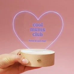 Lampe 3D personnalisée - Cool Mums Club