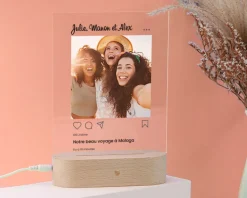 Lampe 3D personnalisée - Instagram
