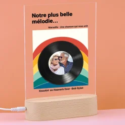 Lampe 3D personnalisée - Retro Vibes