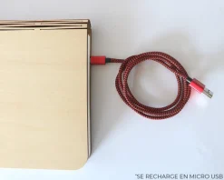 Lampe livre lumineux personnalisé couple - Conte de fées