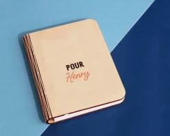 Lampe livre lumineux personnalisé - Message
