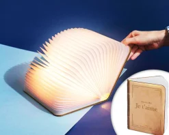 Lampe livre lumineux personnalisé - Couverture Moderne