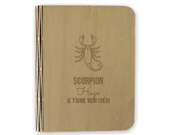 Lampe livre lumineux personnalisé - Signe Astrologique