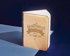 Lampe livre lumineux personnalisé - Maman Fleurie