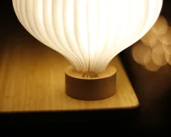 Lampe pliante forme ballon - Message